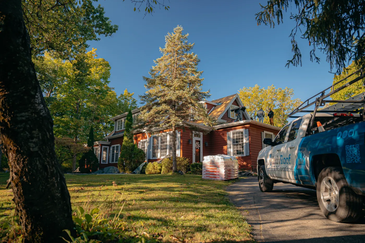 Manufacturer-certified shingle installation in Warfleigh